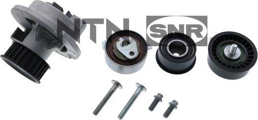 SNR KDP453.112 - Vízpumpa + fogasszíj készlet parts5.com