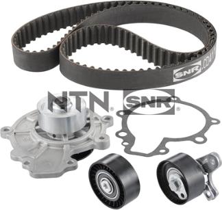 SNR KDP453.350 - Bomba de agua + kit correa distribución parts5.com