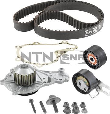 SNR KDP452.370 - Pompa wodna + zestaw paska rozrządu parts5.com