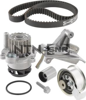 SNR KDP457.580 - Vízpumpa + fogasszíj készlet parts5.com