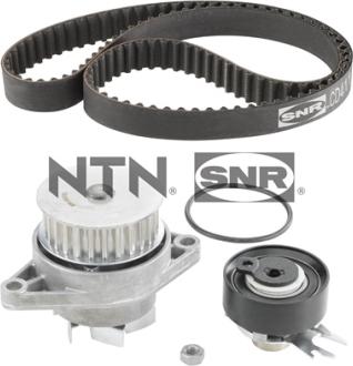 SNR KDP457.360 - Vízpumpa + fogasszíj készlet parts5.com