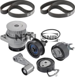 SNR KDP457.261 - Bomba de agua + kit correa distribución parts5.com