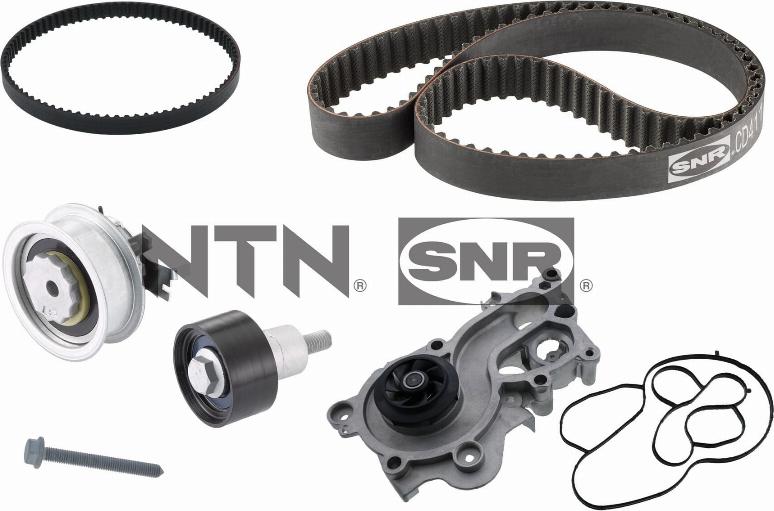 SNR KDP457.753 - Αντλία νερού + σετ οδοντωτού ιμάντα parts5.com