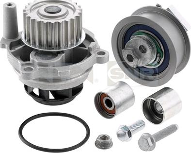 SNR KDP457.760 - Vízpumpa + fogasszíj készlet parts5.com