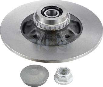 SNR KF155.105U - Kočni disk parts5.com