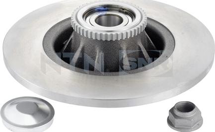 SNR KF155.70U - Tarcza hamulcowa parts5.com