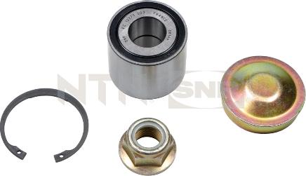 SNR R155.58 - Juego de cojinete de rueda parts5.com