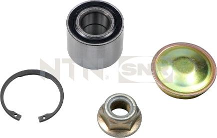 SNR R155.63 - Kerékcsapágy készlet parts5.com