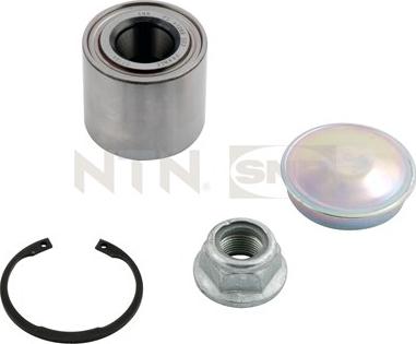 SNR R155.78 - Σετ ρουλεμάν τροχών parts5.com