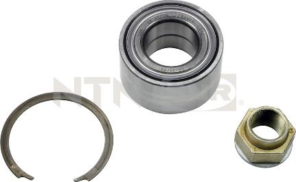 SNR R158.36 - Σετ ρουλεμάν τροχών parts5.com