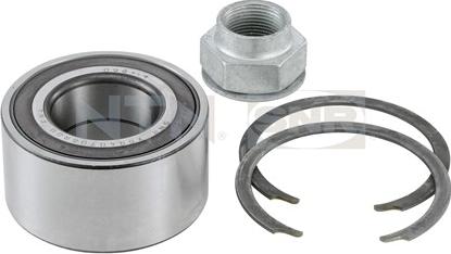 SNR R153.55 - Σετ ρουλεμάν τροχών parts5.com