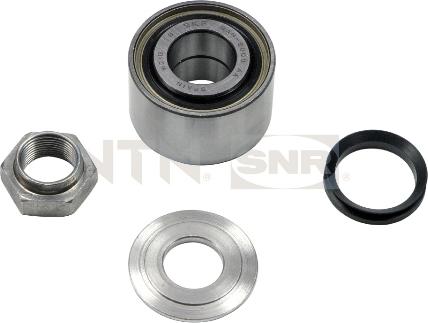 SNR R166.15 - Kerékcsapágy készlet parts5.com