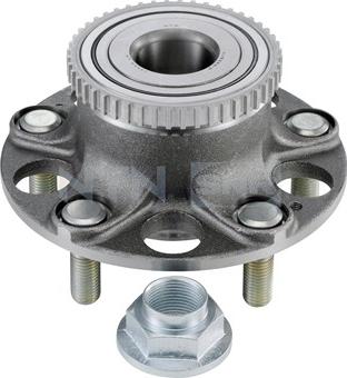 SNR R174.70 - Комплект подшипника ступицы колеса parts5.com