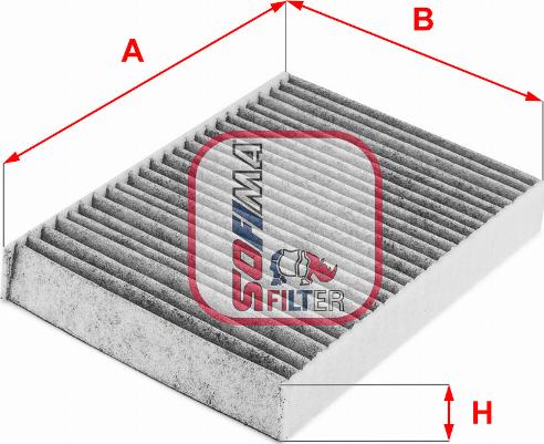 Sofima S 4245 CA - Filter, interior air parts5.com