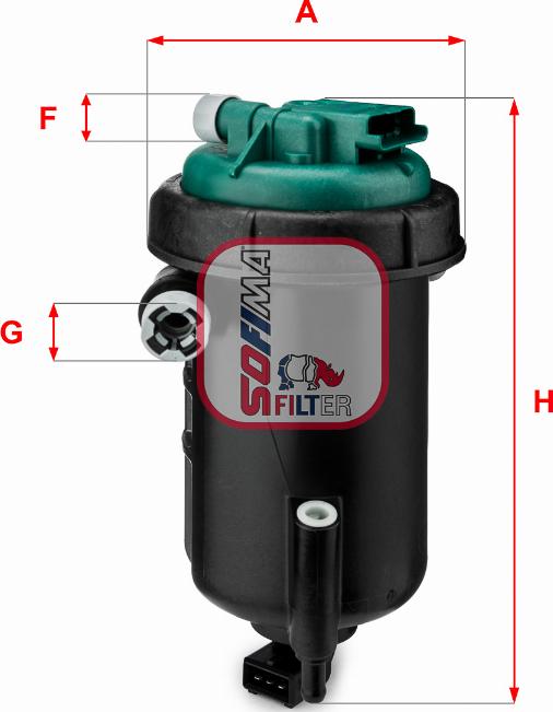 Sofima S 5148 GC - Fuel filter parts5.com