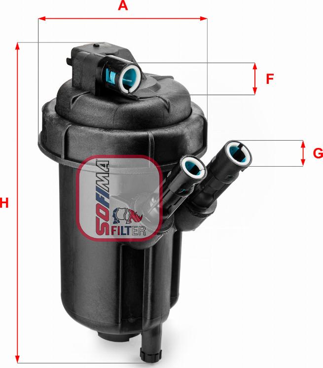 Sofima S 5116 GC - Fuel filter parts5.com