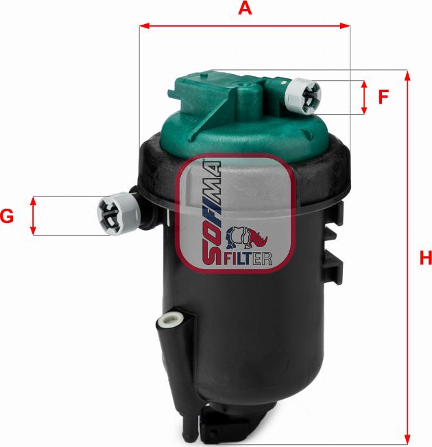 Sofima S 5181 GC - Filtro combustible parts5.com