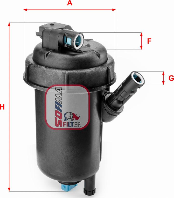 Sofima S 5139 GC - Filtro combustible parts5.com