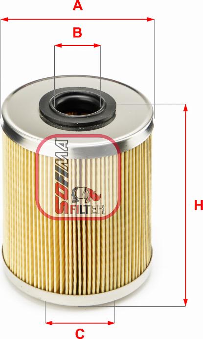 Sofima S 0492 N - Fuel filter parts5.com