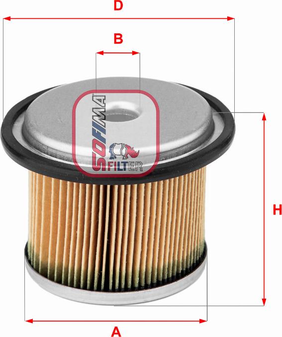 Sofima S 0422 N - Polttoainesuodatin parts5.com