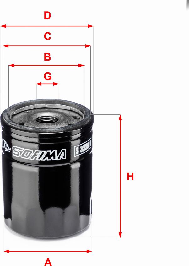 Sofima S 3530 R - Ölfilter parts5.com