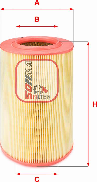 Sofima S 3050 A - Air Filter parts5.com