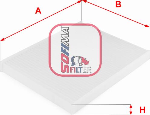 Sofima S 3149 C - Filtro, aire habitáculo parts5.com