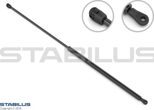 STABILUS 4081FD - Gasni amortizer, hauba motora parts5.com