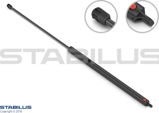 STABILUS 529393 - Gas Spring, bonnet parts5.com