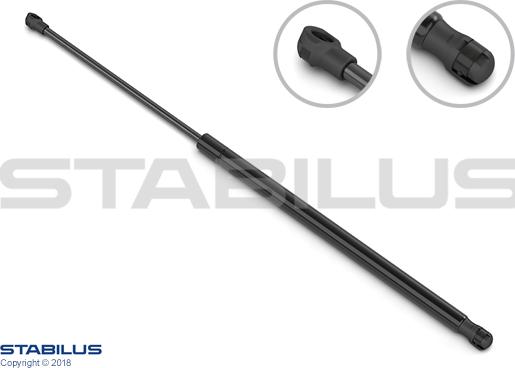 STABILUS 166115 - Pneumatická pružina, zavazadlový / nákladový prostor parts5.com