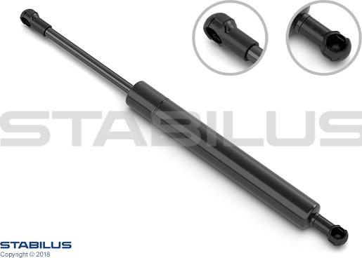 STABILUS 008472 - Amortizor portbagaj parts5.com