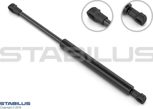 STABILUS 501695 - Muelle neumático, maletero / compartimento de carga parts5.com