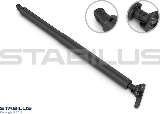 STABILUS 019287 - Plinska vzmet, Prostor za prtljago / prtljaznik parts5.com