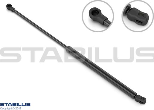 STABILUS 023606 - Pneumatická prużina, Batożinový / nákladný priestor parts5.com