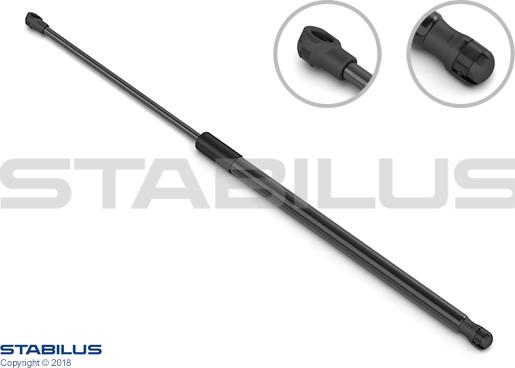 STABILUS 023902 - Amortizor portbagaj parts5.com