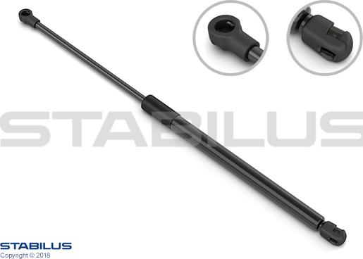 STABILUS 078405 - Gas Spring, boot, cargo area parts5.com