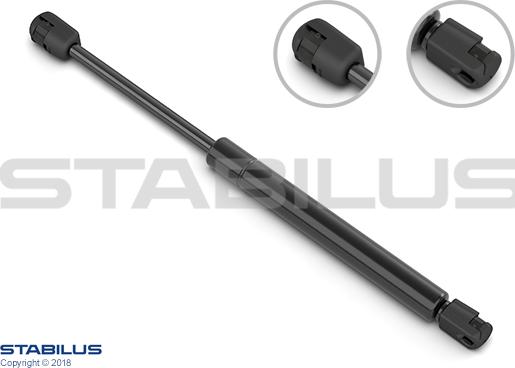 STABILUS 153440 - Gas Spring, boot, cargo area parts5.com