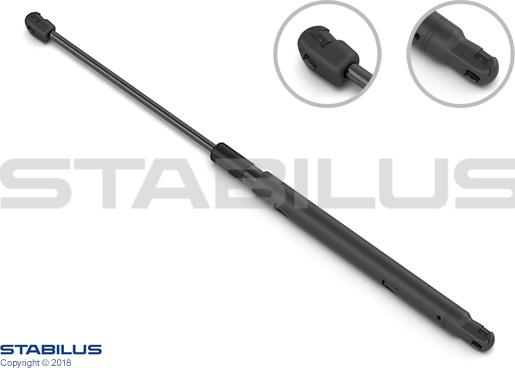 STABILUS 460093 - Pneumatická pružina, kapota motoru parts5.com