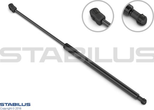 STABILUS 213439 - Gaasivedru, pagasi / veoruum parts5.com