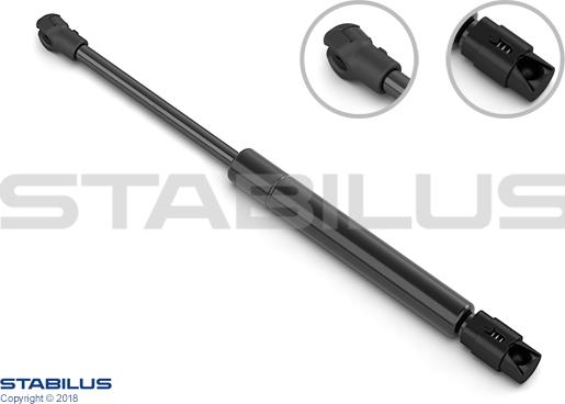 STABILUS 315511 - Perna aer, podea de incarcare (portbagaj) parts5.com