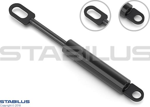 STABILUS 745618 - Amortizor faruri escamotabile parts5.com