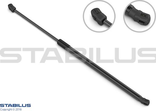 STABILUS 717721 - Gas Spring, boot, cargo area parts5.com