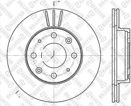 ABE C34013ABE - Kočioni disk parts5.com