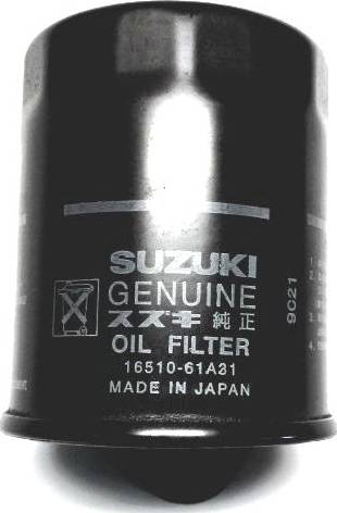 Suzuki 1651061AV1 - Filtr oleju parts5.com