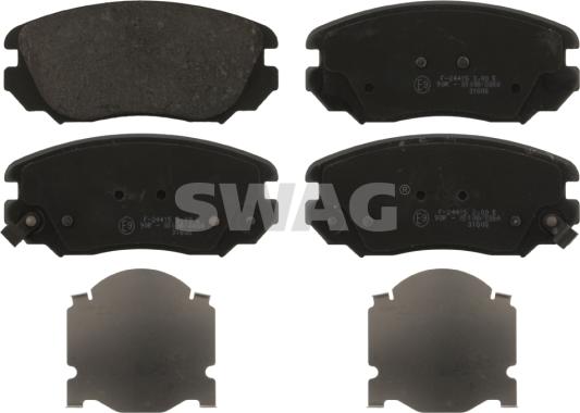 Swag 40 91 6895 - Set placute frana,frana disc parts5.com