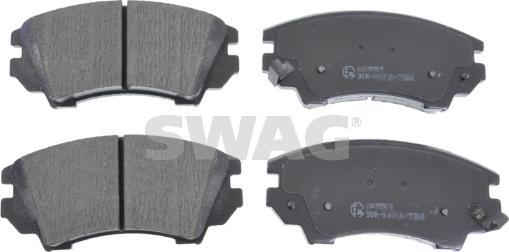 Swag 40 91 6892 - Set placute frana,frana disc parts5.com