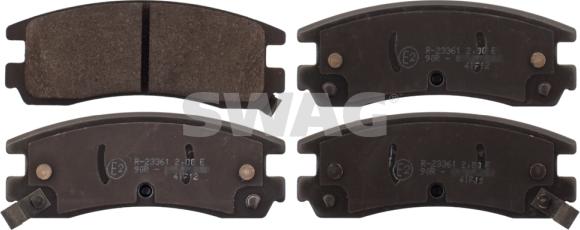 Swag 40 11 6154 - Set placute frana,frana disc parts5.com