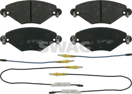 Swag 64 91 6417 - Set placute frana,frana disc parts5.com