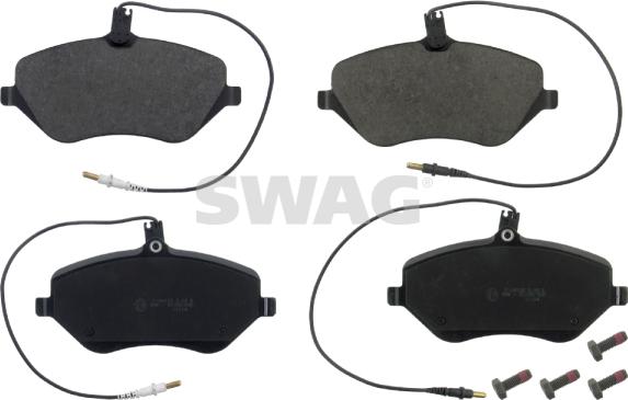 Swag 64 91 6829 - Brake Pad Set, disc brake parts5.com