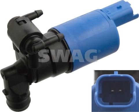 Swag 64 10 3392 - Water Pump, headlight cleaning parts5.com